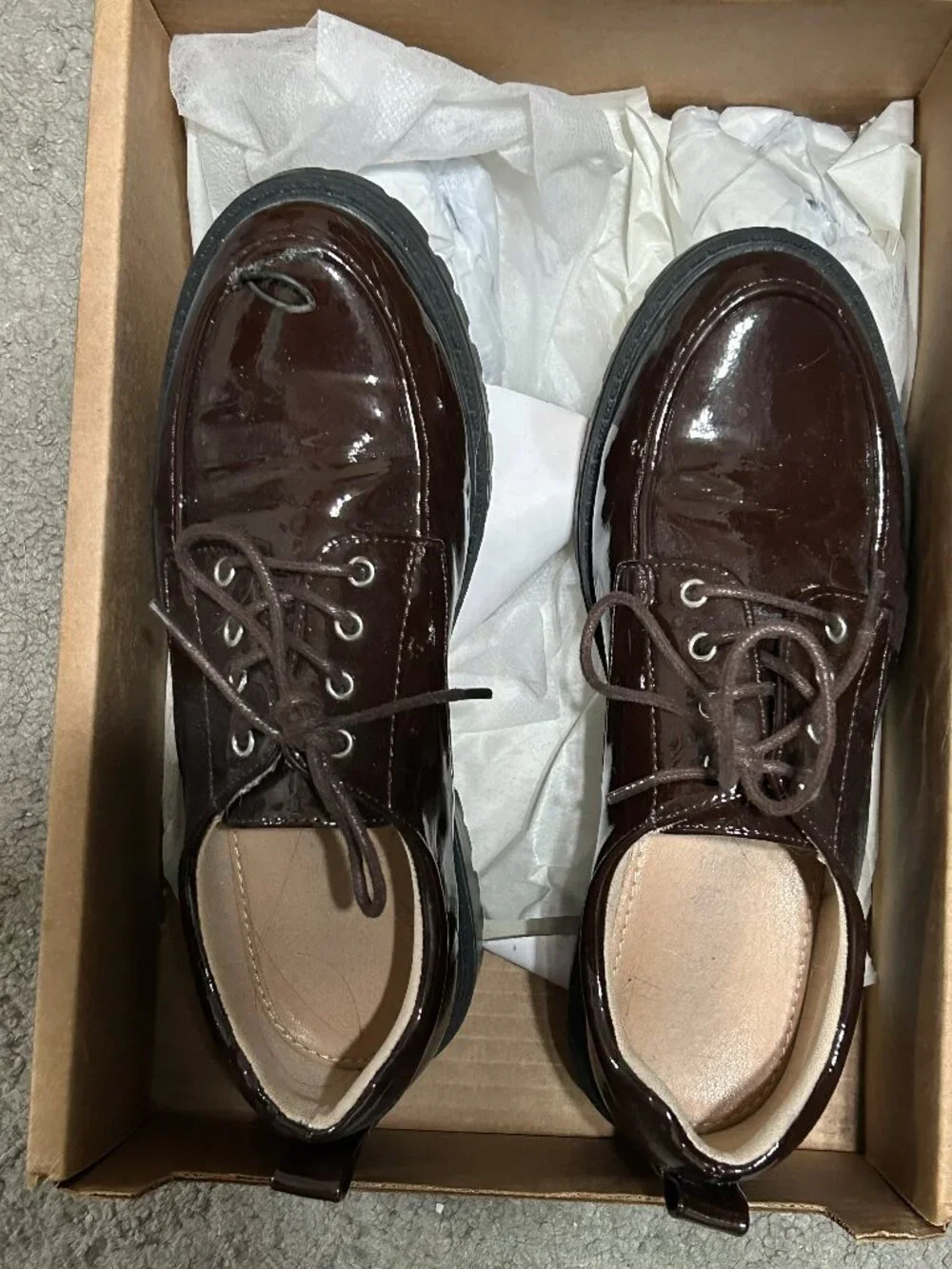Journee Collection Zina Oxford Brown